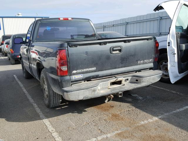 1GCEC14VX4Z125842 - 2004 CHEVROLET SILVERADO BLACK photo 3