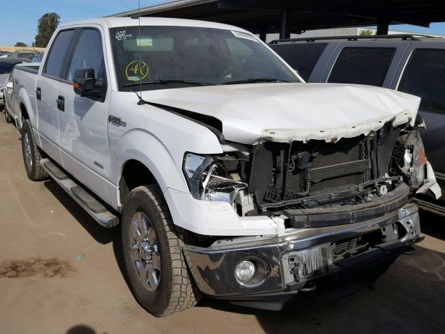 1FTFW1ET5BKE22838 - 2011 FORD F150 SUPER WHITE photo 1