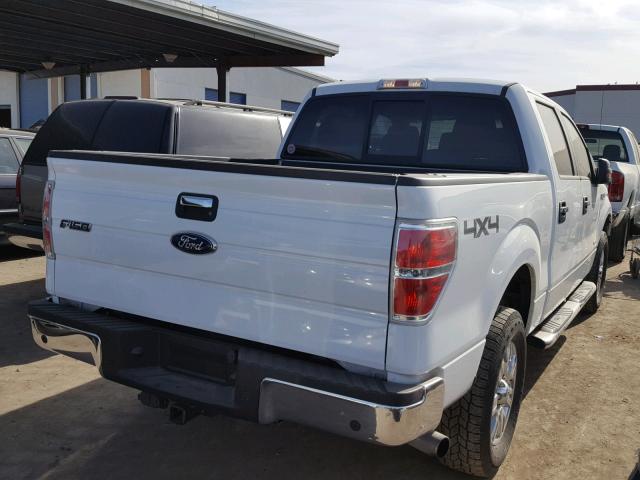 1FTFW1ET5BKE22838 - 2011 FORD F150 SUPER WHITE photo 4