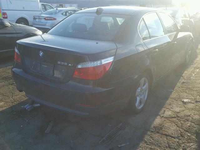 WBANV935X8CZ62171 - 2008 BMW 535 XI GRAY photo 4