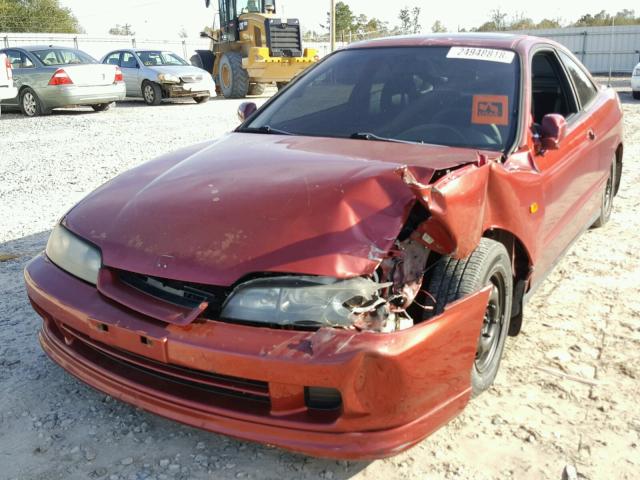 JH4DC4352YS015606 - 2000 ACURA INTEGRA LS RED photo 2