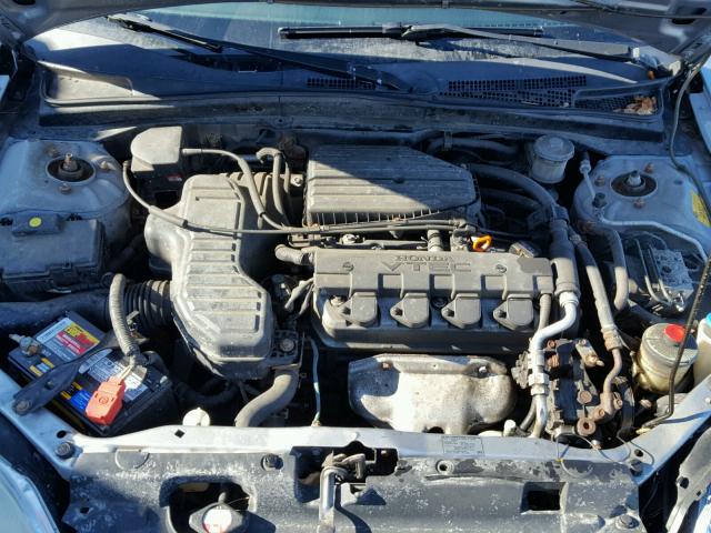 2HGES26753H616097 - 2003 HONDA CIVIC EX ვერცხლისფერი ფოტო 7