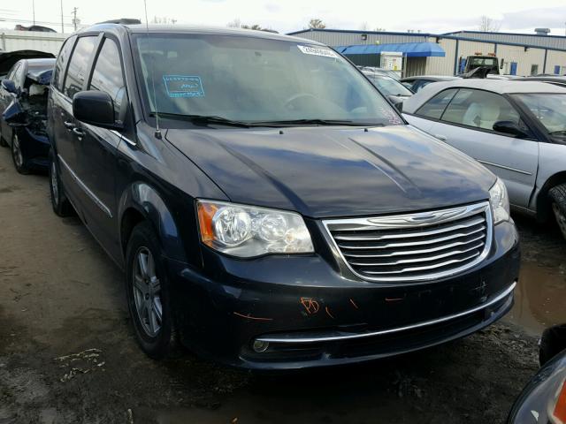 2C4RC1BG1CR312627 - 2012 CHRYSLER TOWN & COU GRAY photo 1