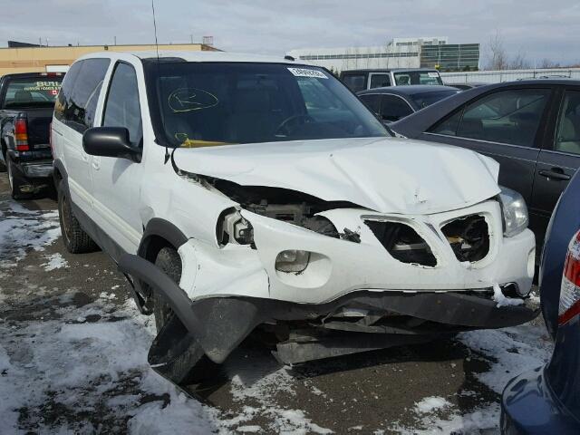 1GMDU03107D213720 - 2007 PONTIAC MONTANA SV WHITE photo 1