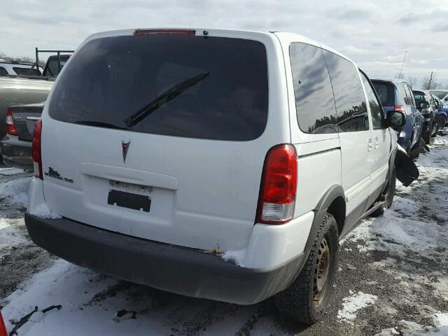 1GMDU03107D213720 - 2007 PONTIAC MONTANA SV WHITE photo 4