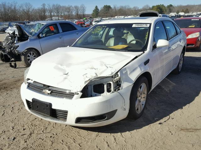 2G1WC581269207668 - 2006 CHEVROLET IMPALA LT WHITE photo 2