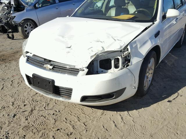 2G1WC581269207668 - 2006 CHEVROLET IMPALA LT WHITE photo 9