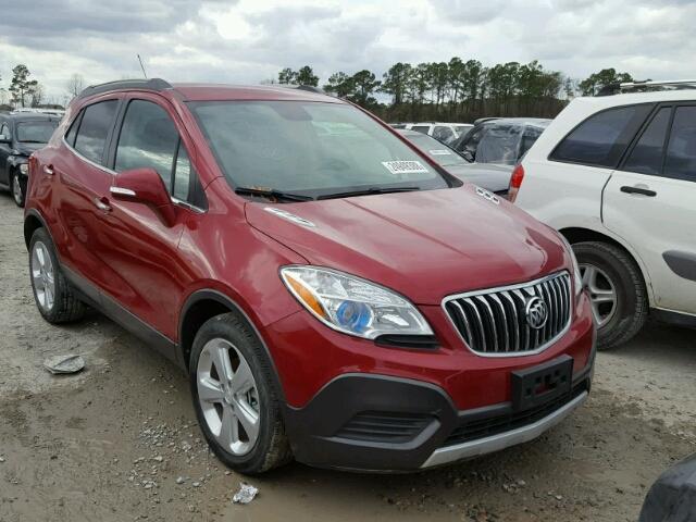 KL4CJASB1GB578499 - 2016 BUICK ENCORE RED photo 1