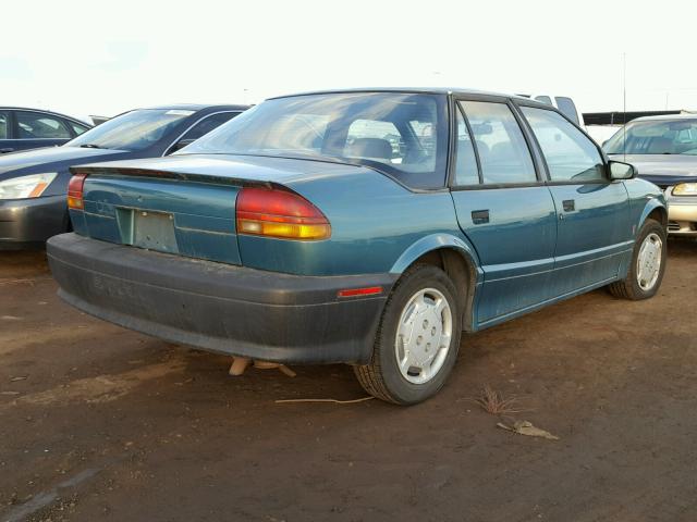 1G8ZH5599RZ283604 - 1994 SATURN SL1 TURQUOISE photo 4