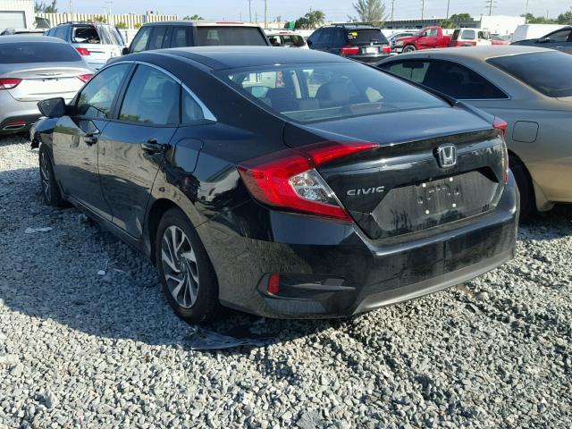 19XFC2F71GE086888 - 2016 HONDA CIVIC EX BLACK photo 3