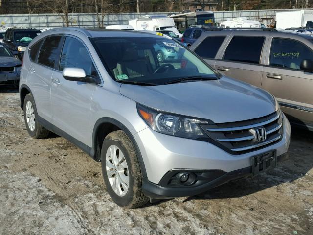 5J6RM4H70DL005928 - 2013 HONDA CR-V EXL SILVER photo 1