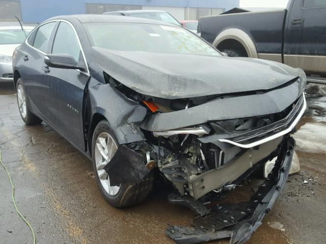 1G1ZD5ST4JF108449 - 2018 CHEVROLET MALIBU LT BLACK photo 1