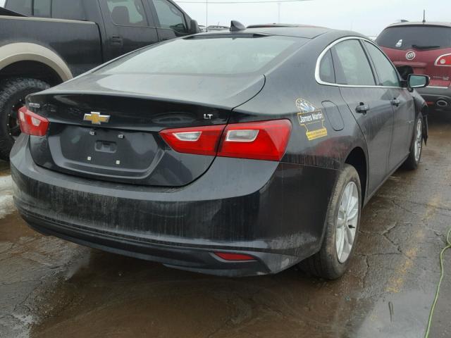 1G1ZD5ST4JF108449 - 2018 CHEVROLET MALIBU LT BLACK photo 4