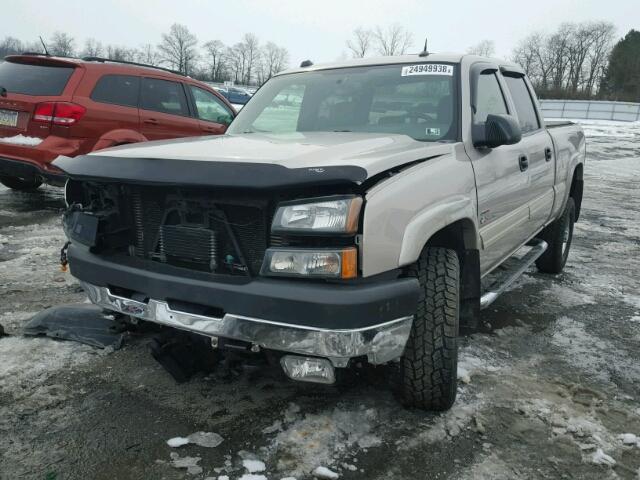 1GCHK23265F949868 - 2005 CHEVROLET SILVERADO SILVER photo 2