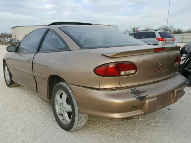 3G1JF12T8XS807233 - 1999 CHEVROLET CAVALIER Z GOLD photo 3