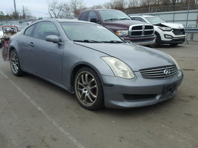 JNKCV54E96M709916 - 2006 INFINITI G35 GRAY photo 1