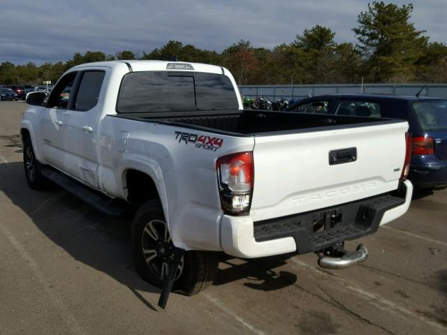 3TMDZ5BN2HM022541 - 2017 TOYOTA TACOMA DOU WHITE photo 3