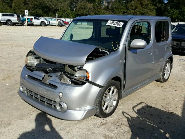 JN8AZ28R49T100806 - 2009 NISSAN CUBE BASE SILVER photo 2