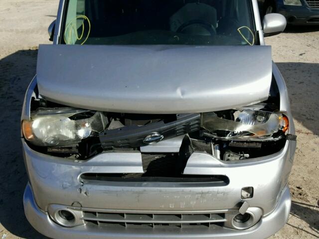 JN8AZ28R49T100806 - 2009 NISSAN CUBE BASE SILVER photo 7