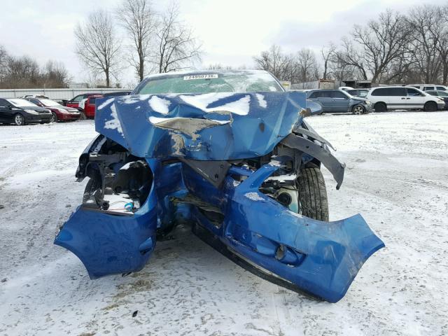 1G1AL12F957598244 - 2005 CHEVROLET COBALT LS BLUE photo 9