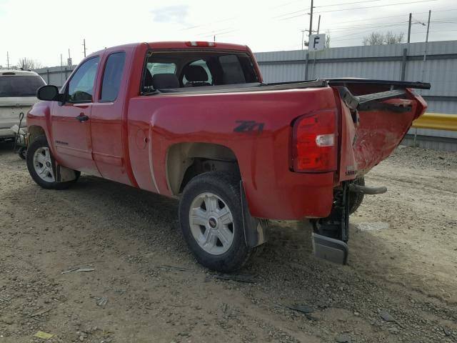 1GCEK29009Z170740 - 2009 CHEVROLET SILVERADO RED photo 3