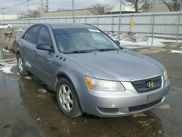 5NPET46C96H059792 - 2006 HYUNDAI SONATA GL GRAY photo 1