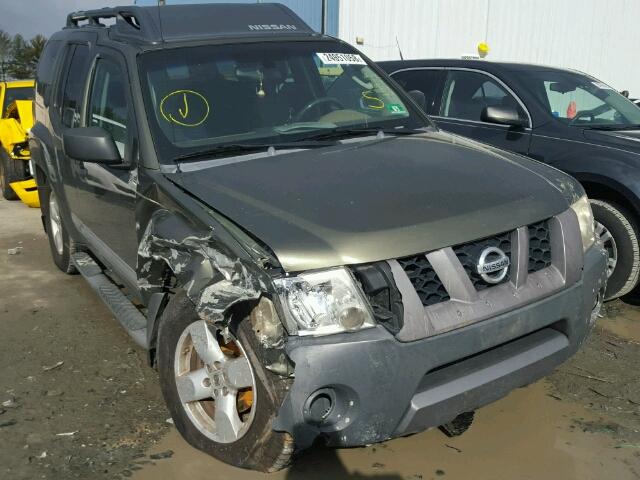 5N1AN08U95C633613 - 2005 NISSAN XTERRA OFF GREEN photo 1