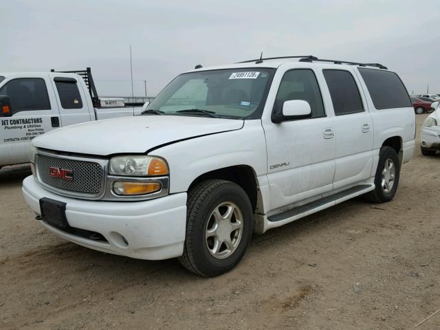 1GKFK66U04J292089 - 2004 GMC YUKON XL D WHITE photo 2