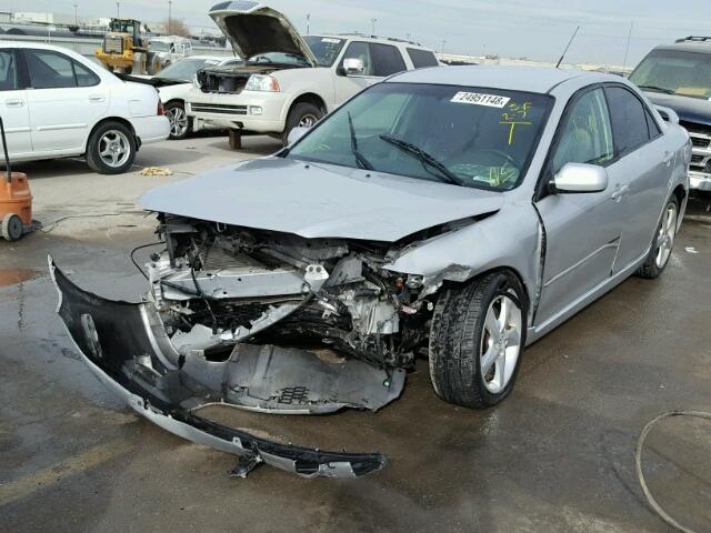 1YVHP80C985M44946 - 2008 MAZDA 6 I SILVER photo 2