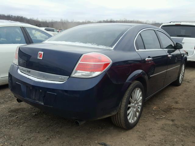 1G8ZV57788F122925 - 2008 SATURN AURA XR BLUE photo 4