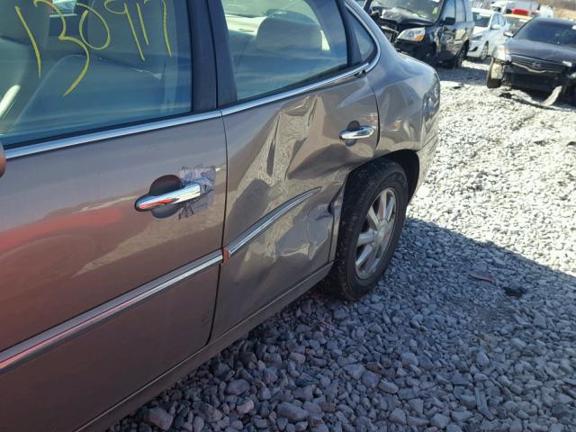 2G4WD582X61224502 - 2006 BUICK LACROSSE C TAN photo 9