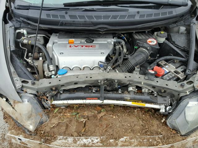 2HGFA55578H710935 - 2008 HONDA CIVIC SI CHARCOAL photo 7