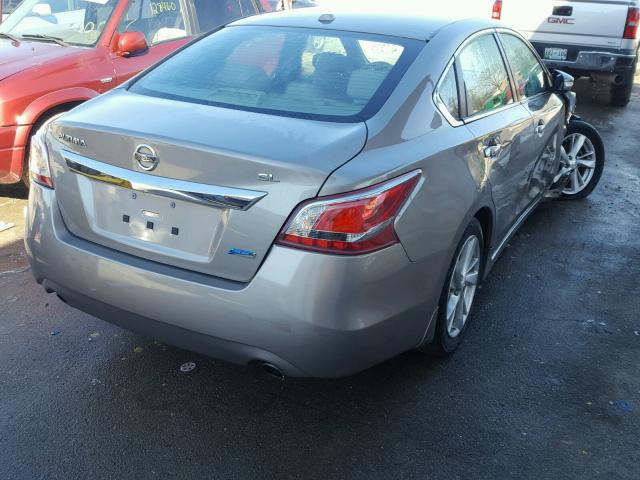 1N4AL3AP3DN422643 - 2013 NISSAN ALTIMA 2.5 GOLD photo 4