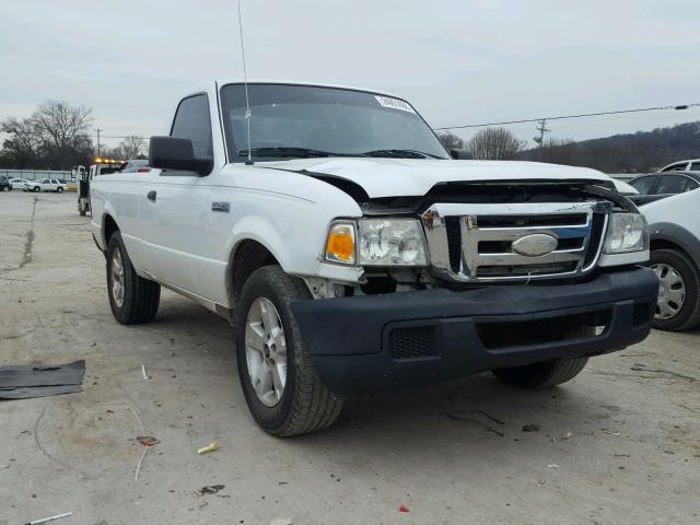 1FTYR10D37PA91753 - 2007 FORD RANGER WHITE photo 1