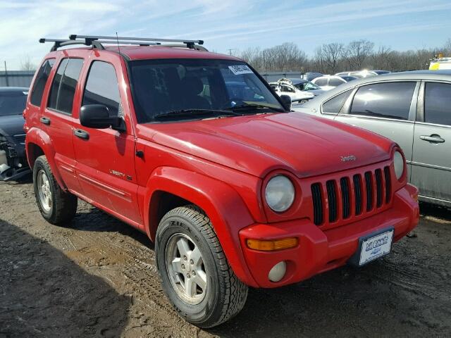 1J4GL58K12W128881 - 2002 JEEP LIBERTY LI RED photo 1