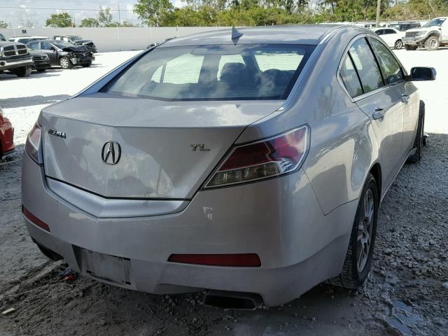 19UUA8F28BA000963 - 2011 ACURA TL SILVER photo 4