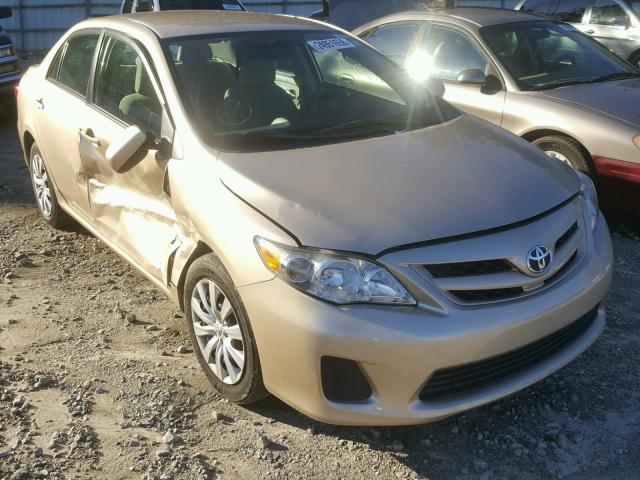 5YFBU4EE1CP023693 - 2012 TOYOTA COROLLA BA GOLD photo 1