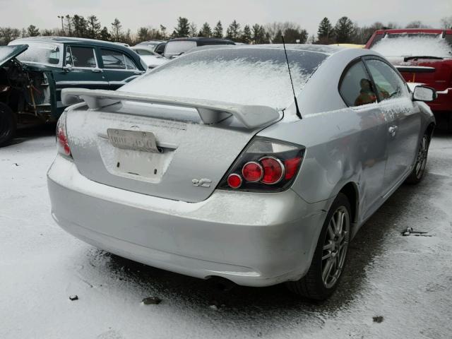 JTKDE167X80268958 - 2008 TOYOTA SCION TC 银色 照片 4