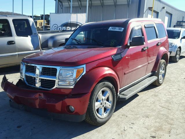 1D8GU58K08W108084 - 2008 DODGE NITRO SLT RED photo 2