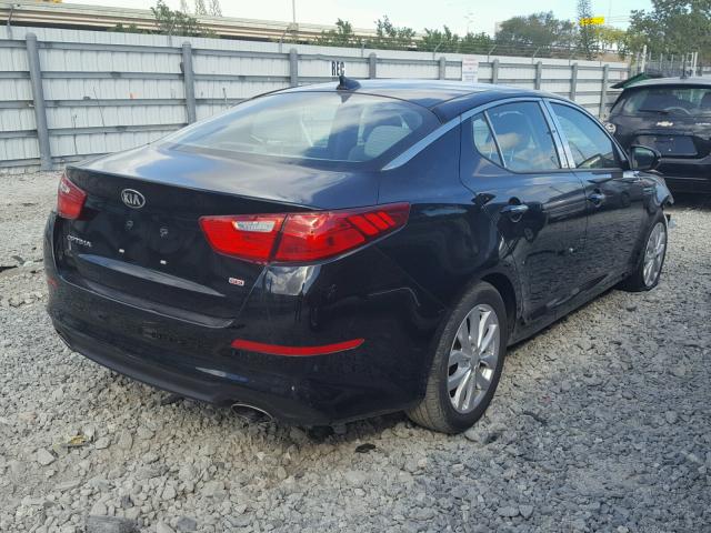 5XXGM4A75FG443368 - 2015 KIA OPTIMA LX BLACK photo 4