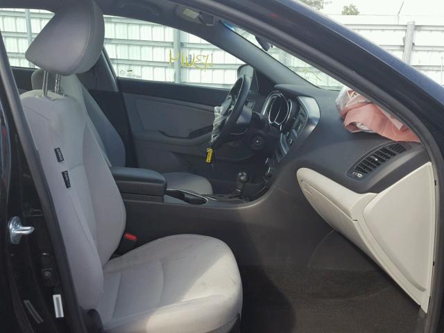 5XXGM4A75FG443368 - 2015 KIA OPTIMA LX BLACK photo 5