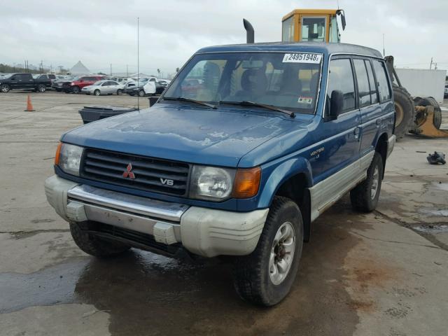 JA4MR41H2SJ013486 - 1995 MITSUBISHI MONTERO LS TEAL photo 2