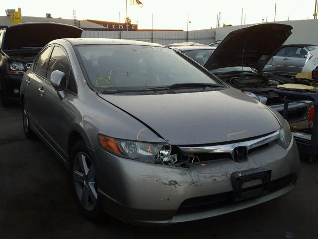 1HGFA16826L051678 - 2006 HONDA CIVIC EX ვერცხლისფერი ფოტო 1