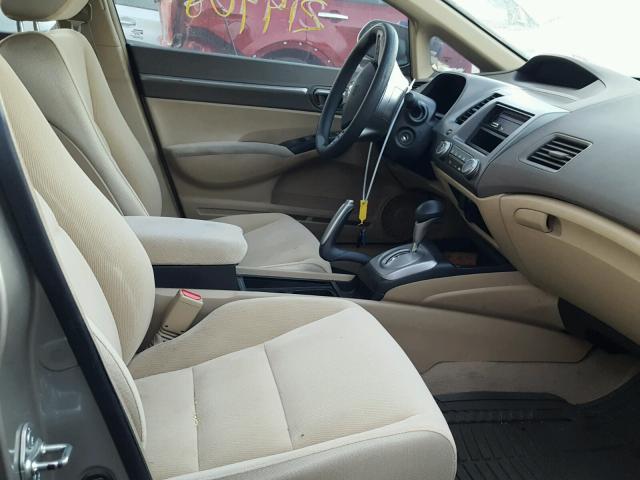 1HGFA16826L051678 - 2006 HONDA CIVIC EX ვერცხლისფერი ფოტო 5