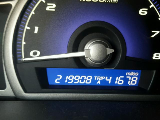 1HGFA16826L051678 - 2006 HONDA CIVIC EX ვერცხლისფერი ფოტო 8