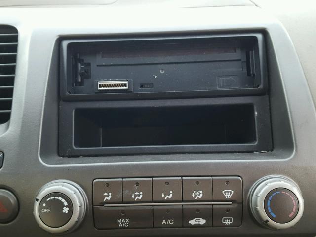 1HGFA16826L051678 - 2006 HONDA CIVIC EX ვერცხლისფერი ფოტო 9