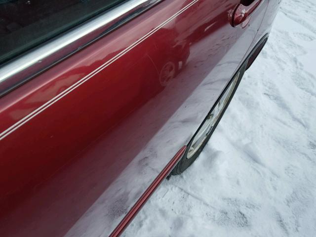 1HGCM56623A037187 - 2003 HONDA ACCORD EX BURGUNDY photo 9