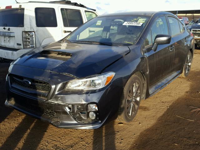 JF1VA1D61F8827531 - 2015 SUBARU WRX PREMIU GRAY photo 2