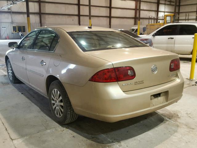 1G4HP572X6U133459 - 2006 BUICK LUCERNE CX BEIGE photo 3