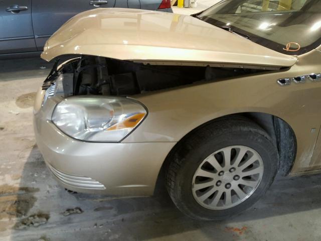 1G4HP572X6U133459 - 2006 BUICK LUCERNE CX BEIGE photo 9